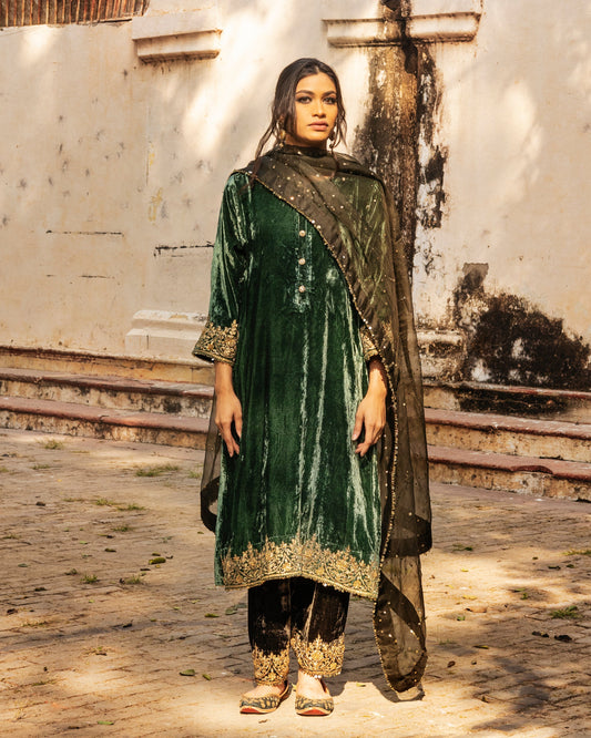 Green Kurta