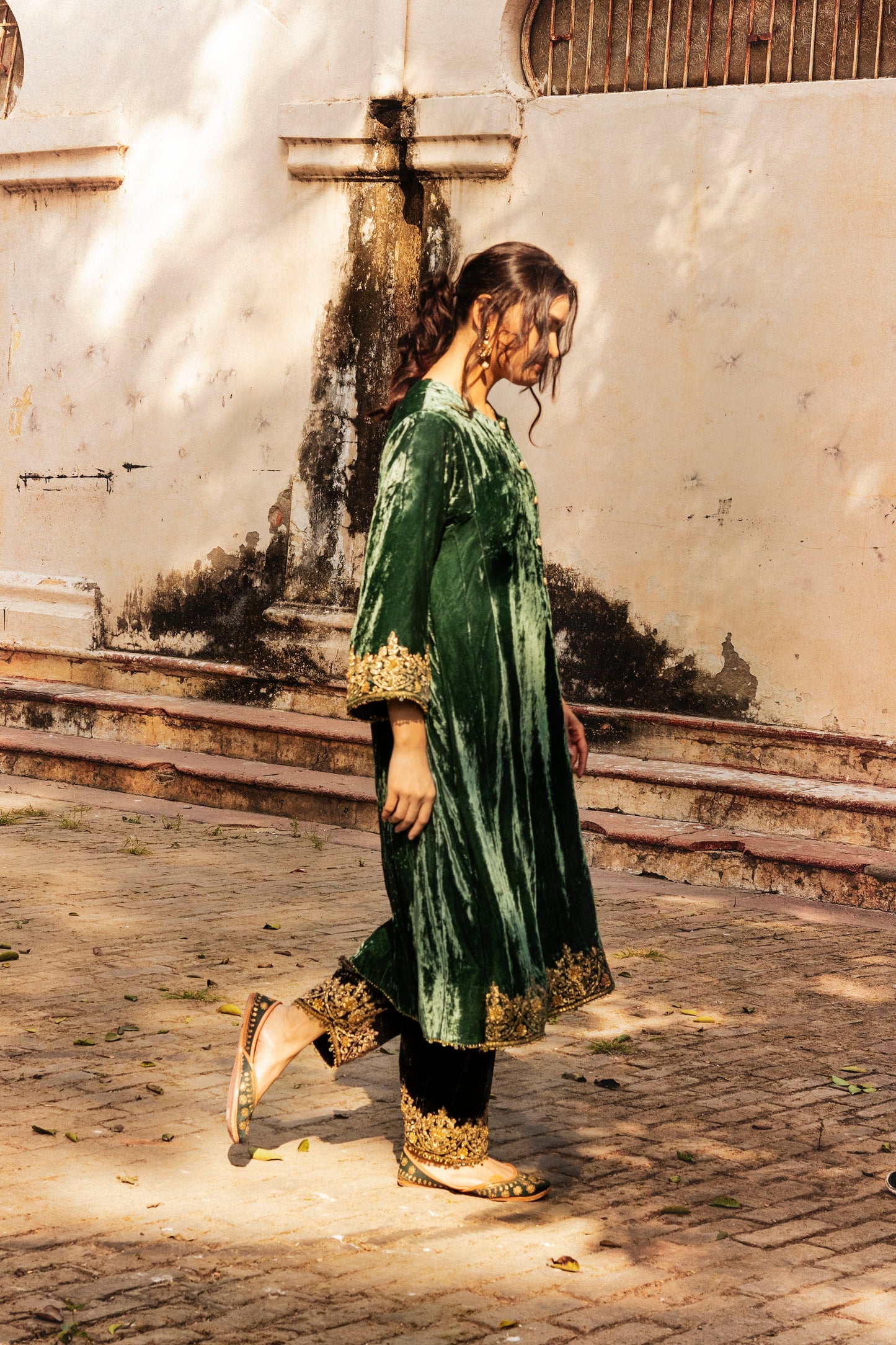Green Kurta