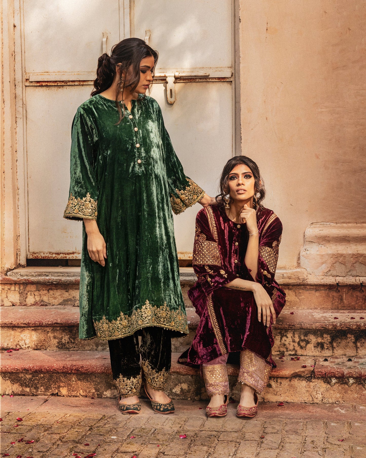 Green Kurta