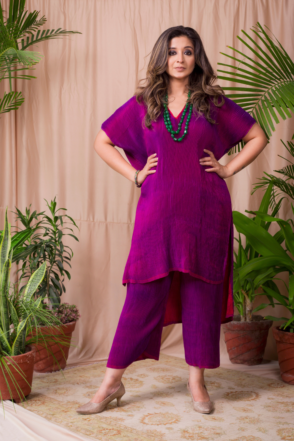 Fursat Style 08 (Crinkled Co-ord Set)